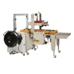 Carton Sealer+ Automatic Strapping Machine